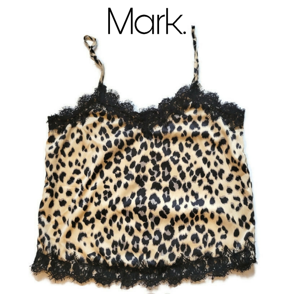 4/$25 🥂 Mark. Cheetah Print Lingerie Cami